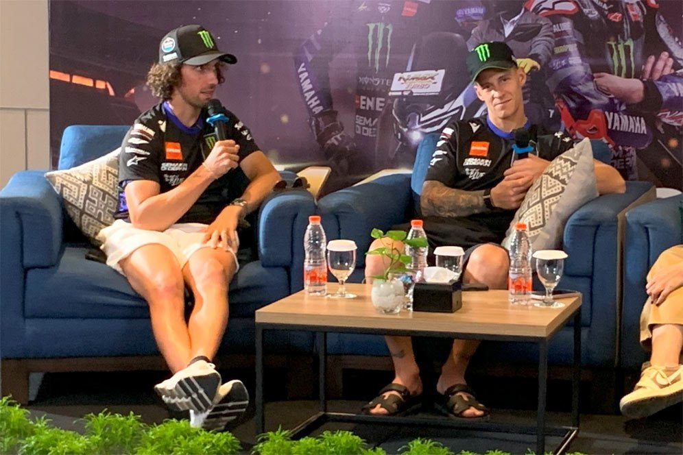 Fabio Quartararo dan Alex Rins Sebut Ganti Ban di MotoGP 2027 Lebih Bikin Deg-degan Ketimbang Ganti Mesin Fabio Quartararo dan Alex Rins Sebut Ganti Ban di MotoGP 2027 Lebih Bikin Deg-degan Ketimbang Ganti Mesin
