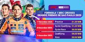 Saksikan dan Nonton Formula 1 GP Brasil 2025, Tayang Eksklusif di Vidio