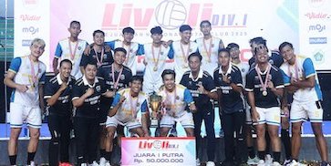 Kalahkan PBV Bukit Asam Tanjung Enim, Eka Mandiri Jaya Juarai Livoli Divisi 1 2025 Kalahkan PBV Bukit Asam Tanjung Enim, Eka Mandiri Jaya Juarai Livoli Divisi 1 2025
