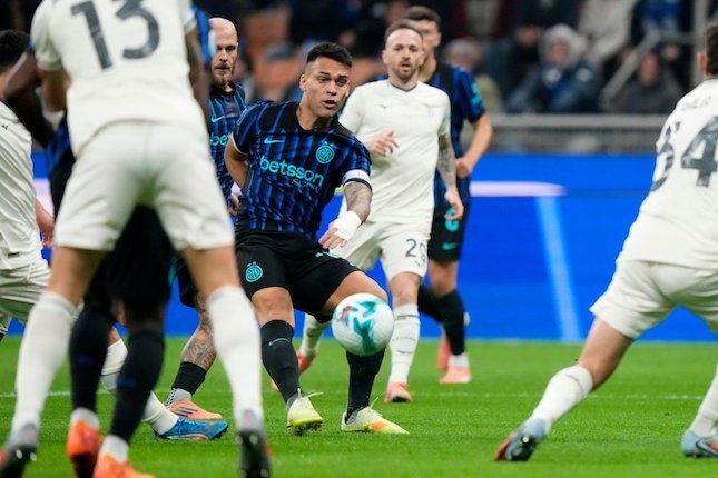 Pertandingan Babak Pertama Inter Milan vs Lazio
