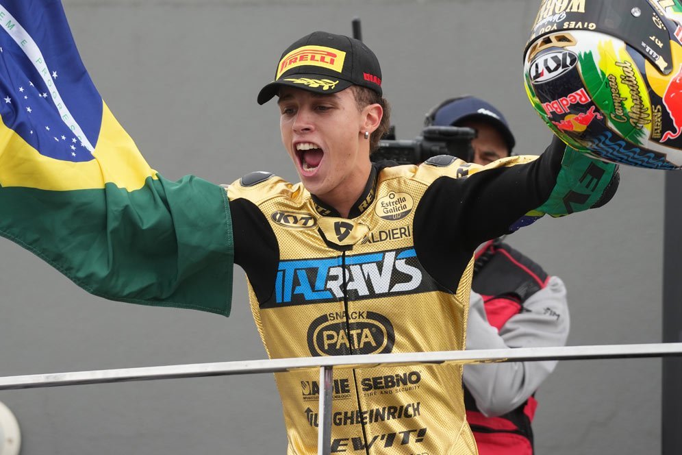 Juarai Moto2 untuk Brasil, Diogo Moreira Sebut Perjalanan Masih Jauh demi Jadi Pele Versi MotoGP