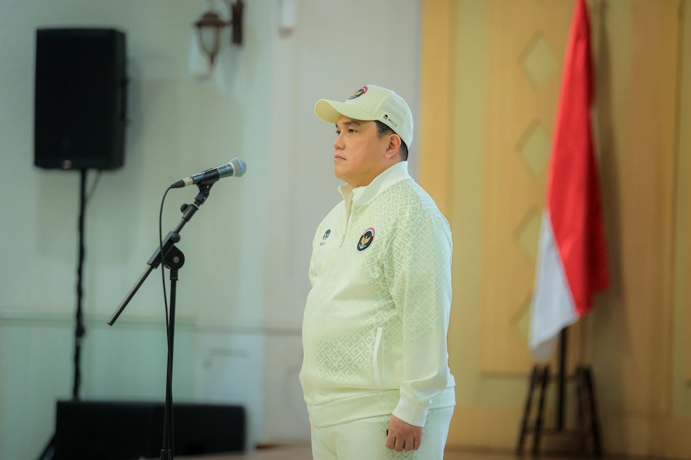 Pesan Berapi-api Erick Thohir untuk Kontingen SEA Games 2025: Tunjukkan Kedigdayaan Kita! Pesan Berapi-api Erick Thohir untuk Kontingen SEA Games 2025: Tunjukkan Kedigdayaan Kita!