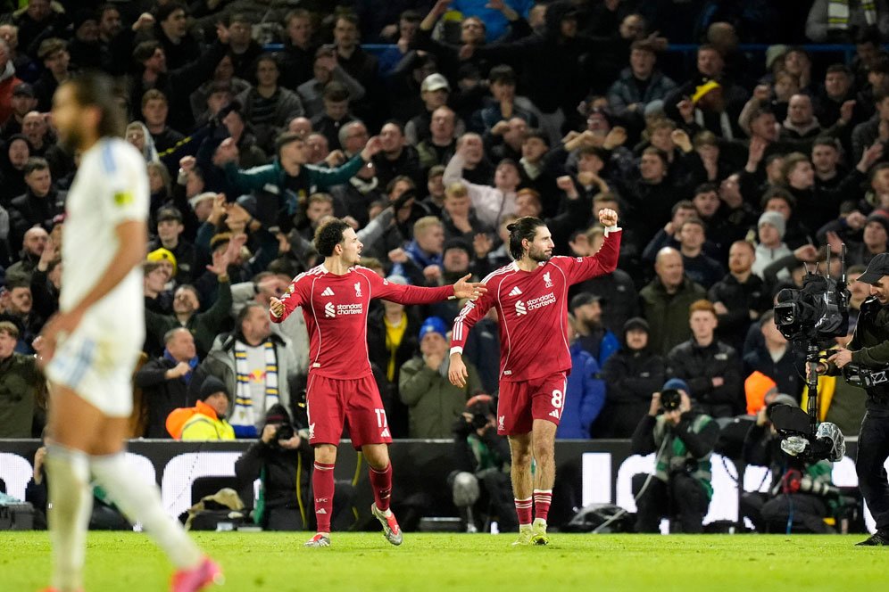 Hasil Leeds United vs Liverpool: Perih, Ao Tanaka Bikin The Reds Nggak Jadi Menang