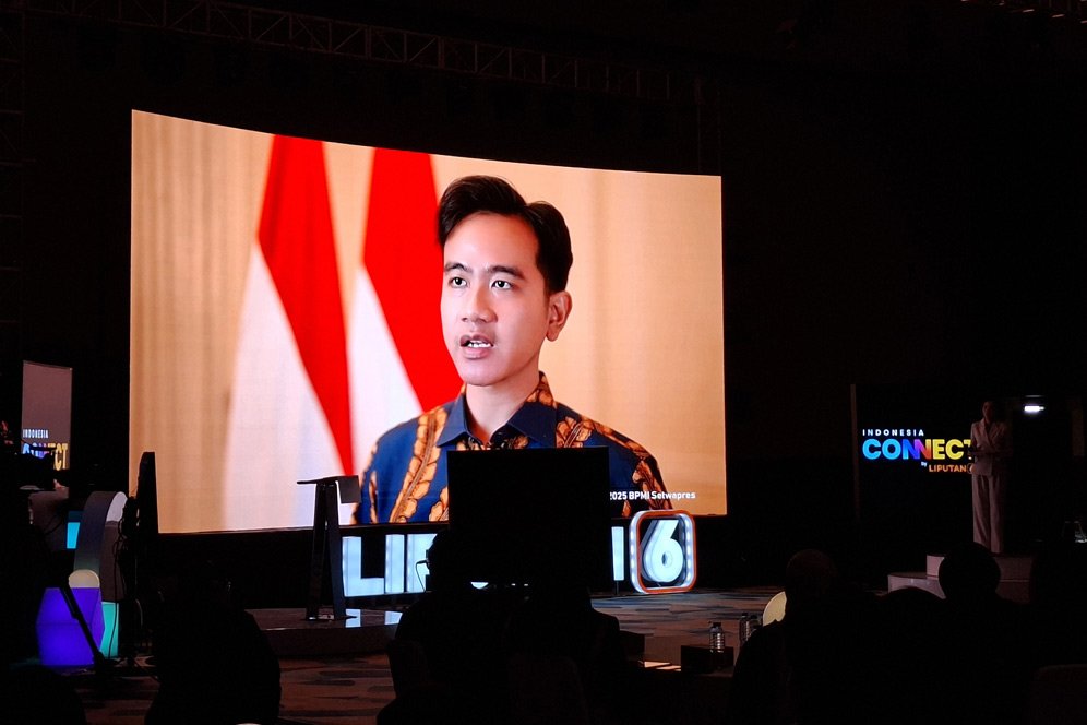 Pesan Wapres Gibran di Indonesia Connect by Liputan6: Sinergi Ekonomi, Energi, dan Kemandirian Pangan Kunci Hadapi 2026 Pesan Wapres Gibran di Indonesia Connect by Liputan6: Sinergi Ekonomi, Energi, dan Kemandirian Pangan Kunci Hadapi 2026
