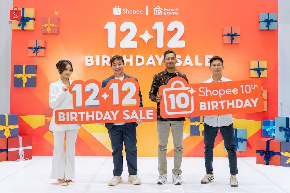 Shopee Ajak Fuji, Kintakun, dan Batik Kanthil Rayakan Ulang Tahun ke-10 Lewat Promo 12.12 yang Penuh Kejutan