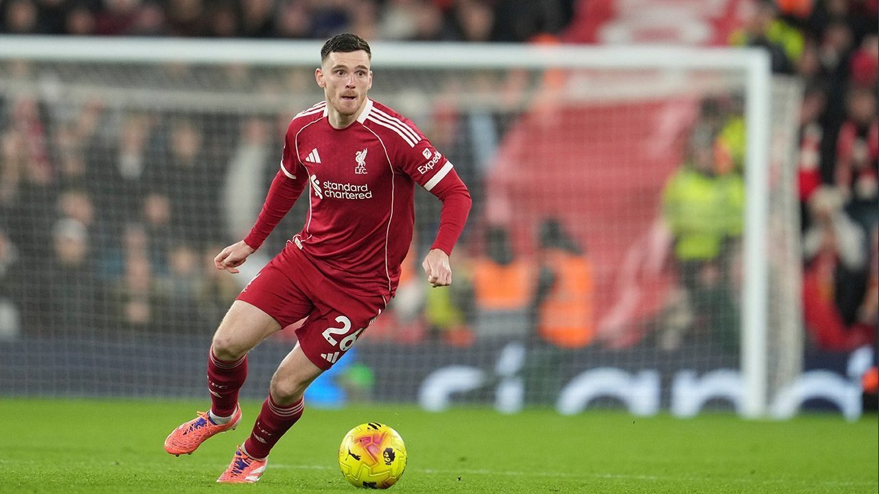 Andrew Robertson Akhirnya Buka Suara soal Masa Depannya di Liverpool: Inginnya Bertahan Andrew Robertson Akhirnya Buka Suara soal Masa Depannya di Liverpool: Inginnya Bertahan