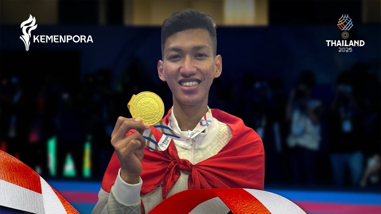 Arya Danu Susilo Tambah Koleksi Medali Emas Taekwondo Indonesia di SEA Games 2025