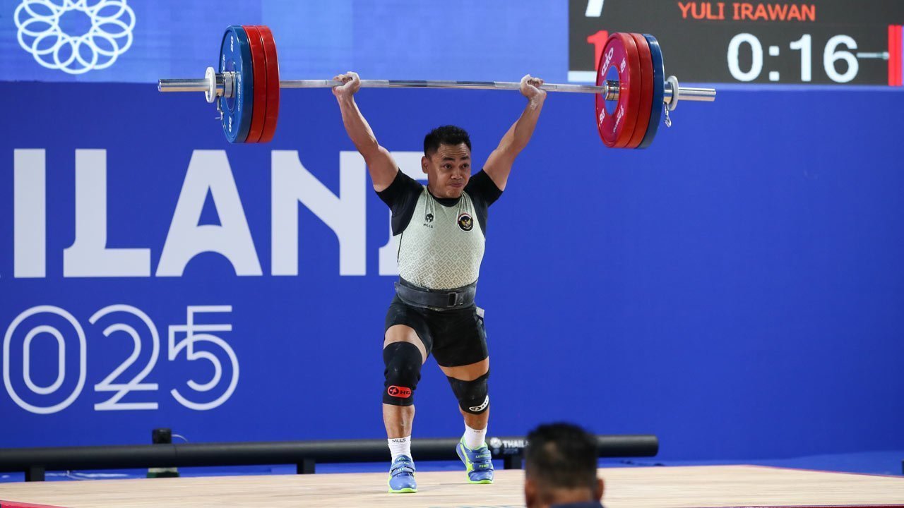 Legawa Raih Perunggu di SEA Games 2025, Eko Yuli Irawan Tatap Asian Games 2026 Meski Tak Lagi Muda Legawa Raih Perunggu di SEA Games 2025, Eko Yuli Irawan Tatap Asian Games 2026 Meski Tak Lagi Muda