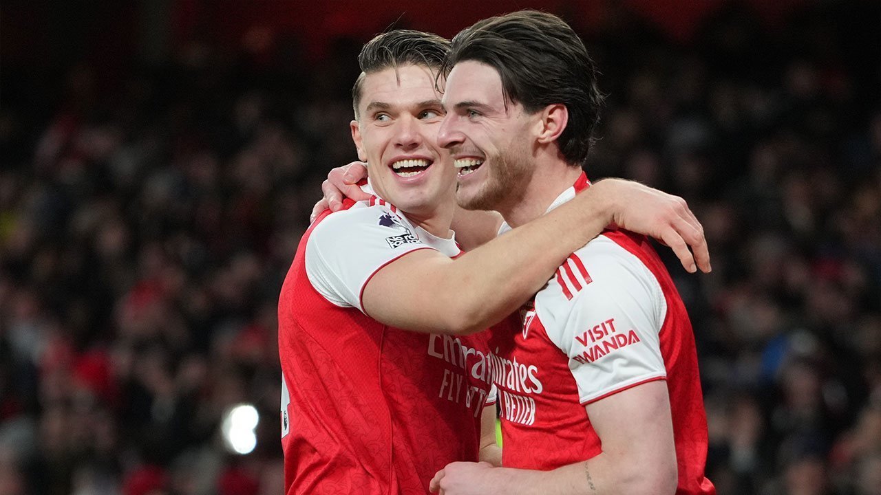 Declan Rice Bela Viktor Gyokeres: Arsenal Tak Akan di Puncak Tanpa Dia Declan Rice Bela Viktor Gyokeres: Arsenal Tak Akan di Puncak Tanpa Dia