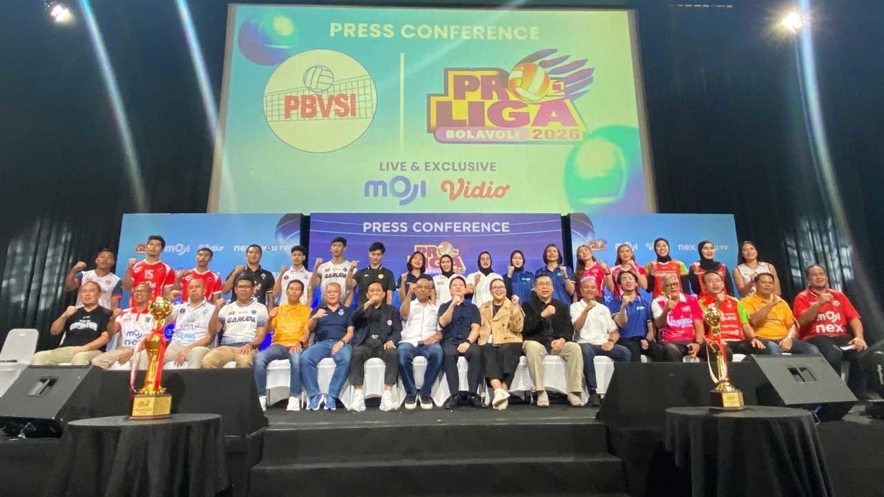 Proliga 2026 Tayang di MOJI: 12 Klub Terbaik, Format Baru, dan Musim Paling Kompetitif Proliga 2026 Tayang di MOJI: 12 Klub Terbaik, Format Baru, dan Musim Paling Kompetitif