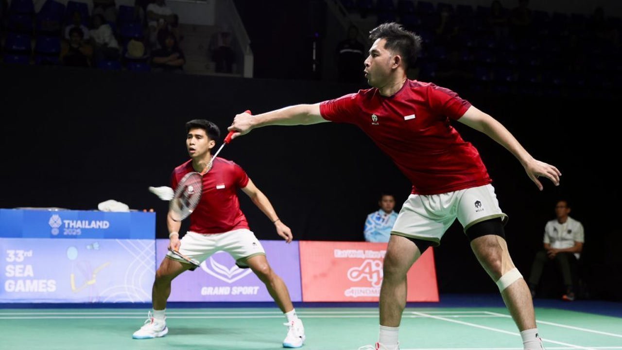 Tumbangkan Juara Dunia, Sabar/Reza Kunci Emas Ketiga Bulutangkis Indonesia di SEA Games 2025