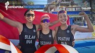 Triathlon Tambah 2 Emas dan 1 Perunggu Lewat Duathlon Team Relay di SEA Games 2025