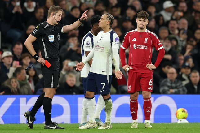 Babak Pertama Tottenham vs Liverpool