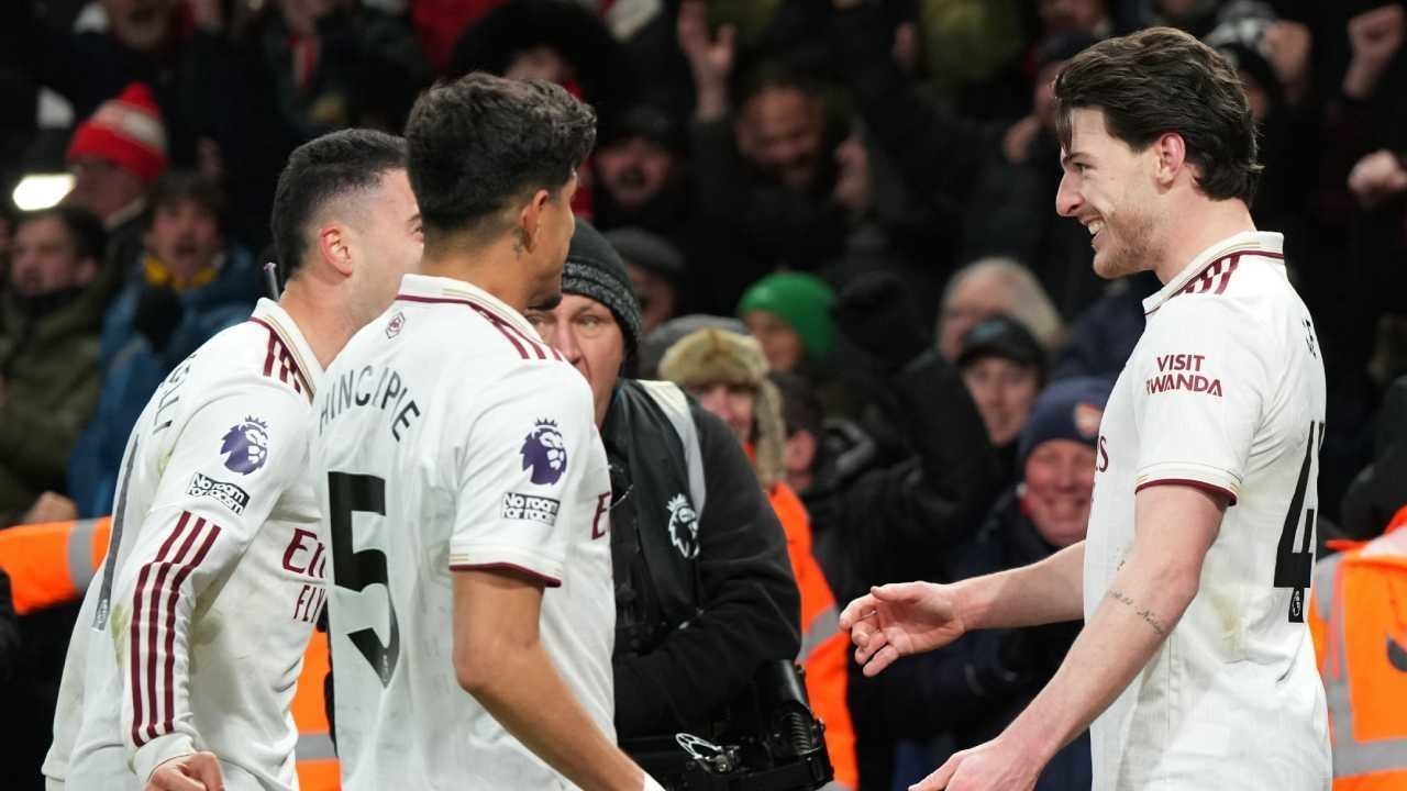 Rice Bersinar Terang, Timber Kokoh, Gyokeres Melempem, Ini Rapor Pemain Arsenal vs Bournemouth
