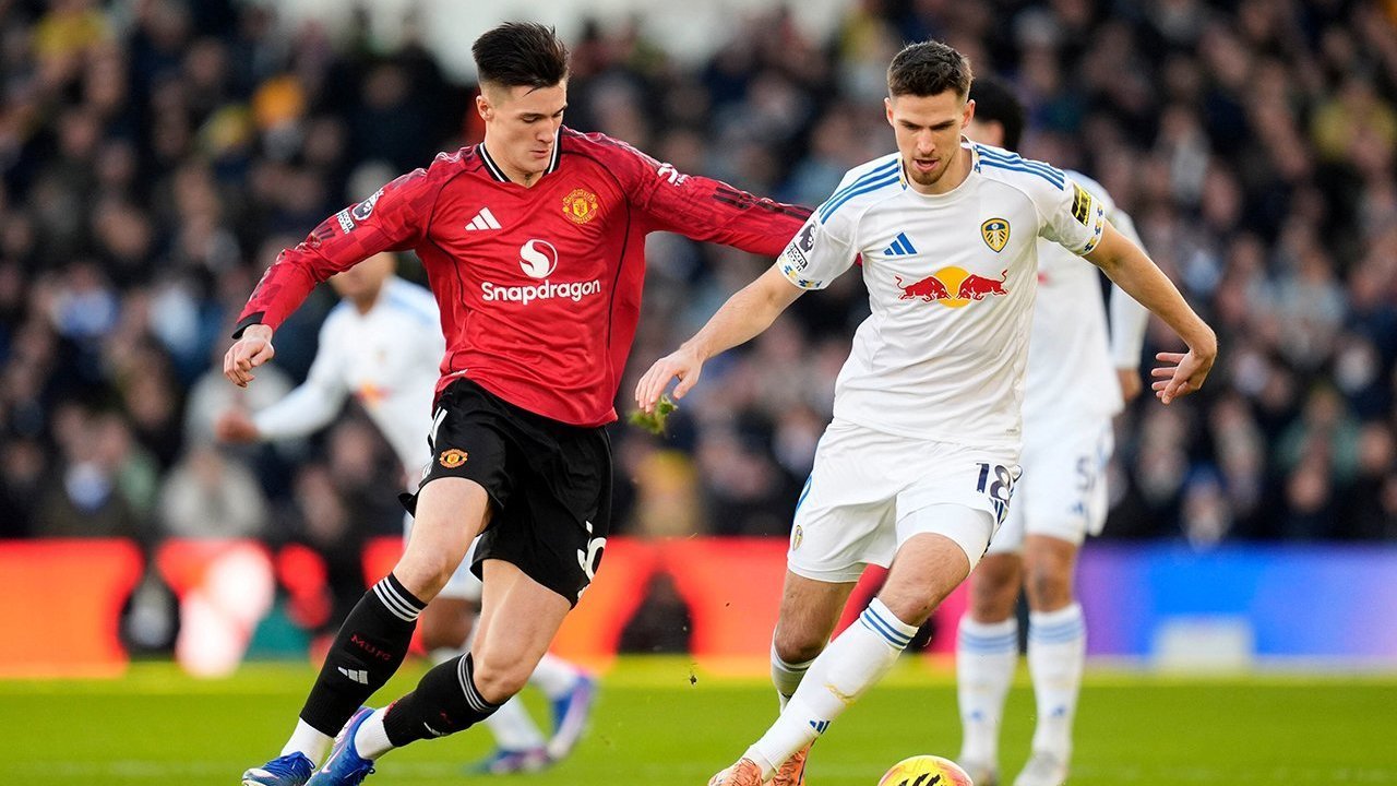 Hasil Leeds vs Man Utd: Saling Serang di Elland Road Berakhir Imbang 1-1