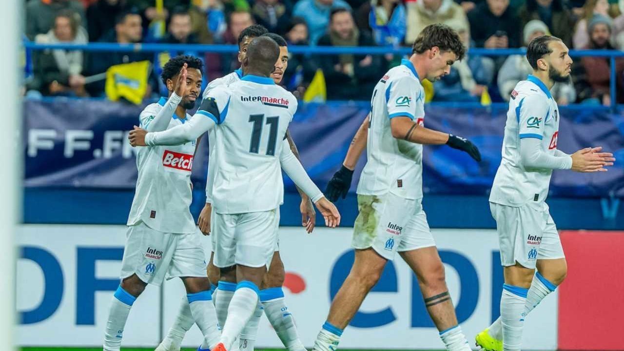 Mason Greenwood Hat-trick, Marseille Hajar Bayeux 9-0 di Coupe de France Mason Greenwood Hat-trick, Marseille Hajar Bayeux 9-0 di Coupe de France