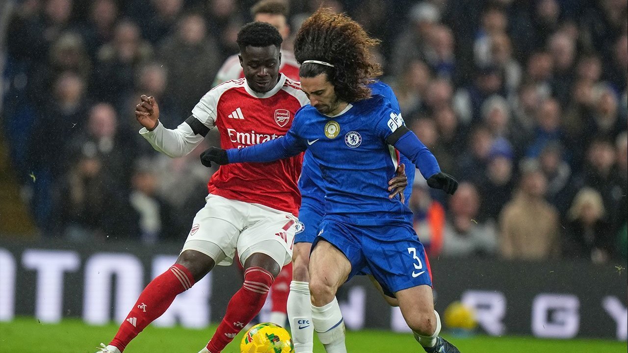 Nonton Live Streaming Arsenal vs Chelsea di Vidio - Semifinal Carabao Cup 2025/2026 Nonton Live Streaming Arsenal vs Chelsea di Vidio - Semifinal Carabao Cup 2025/2026