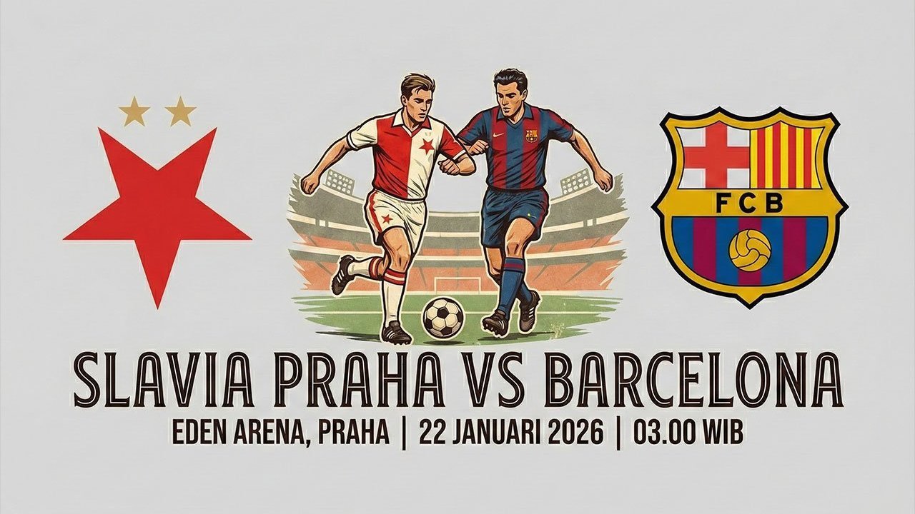 Prediksi Slavia Praha vs Barcelona 22 Januari 2026 Prediksi Slavia Praha vs Barcelona 22 Januari 2026