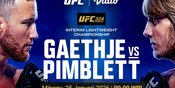 Jadwal Siaran Langsung Pertandingan UFC 324 di Vidio Akhir Pekan Ini