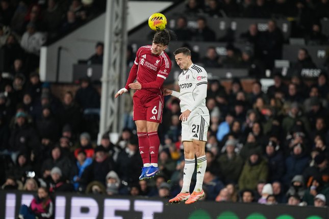 Susunan Pemain Fulham vs Liverpool
