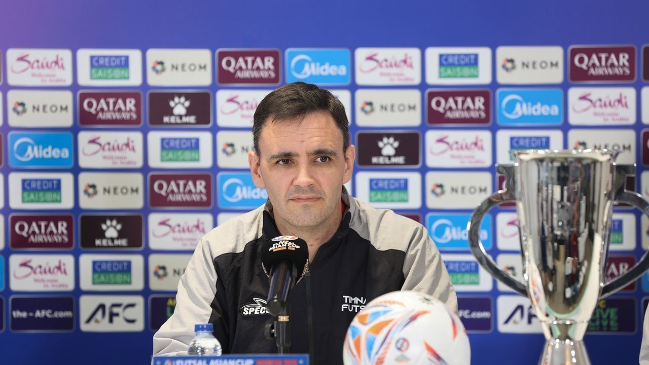 Final Piala Asia Futsal 2026, Hector Souto: Yang Tertekan Iran, Bukan Indonesia Final Piala Asia Futsal 2026, Hector Souto: Yang Tertekan Iran, Bukan Indonesia