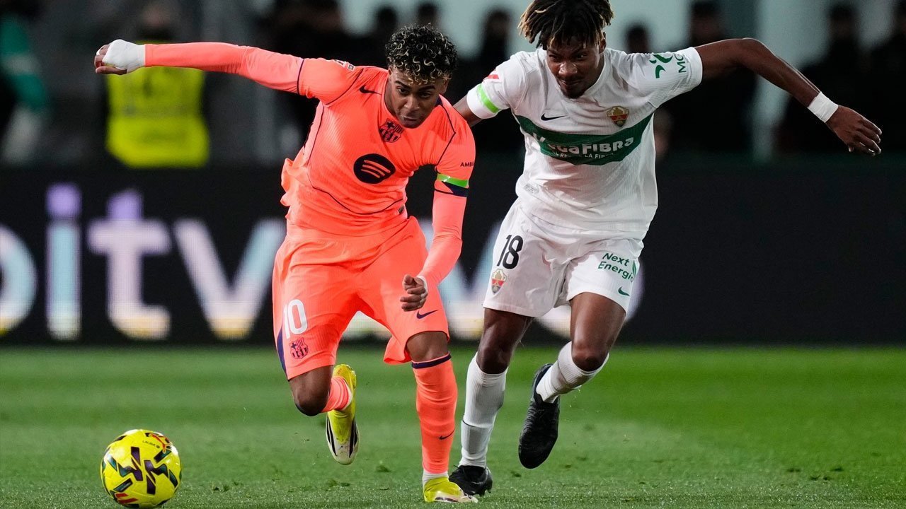 Elche vs Barcelona: Rating Pemain Blaugrana, Lamine Yamal Sempurna Elche vs Barcelona: Rating Pemain Blaugrana, Lamine Yamal Sempurna