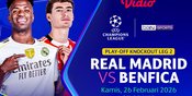 Santiago Bernabeu Membara! Real Madrid vs Benfica: Duel Hidup Mati Menuju 16 Besar UCL Santiago Bernabeu Membara! Real Madrid vs Benfica: Duel Hidup Mati Menuju 16 Besar UCL