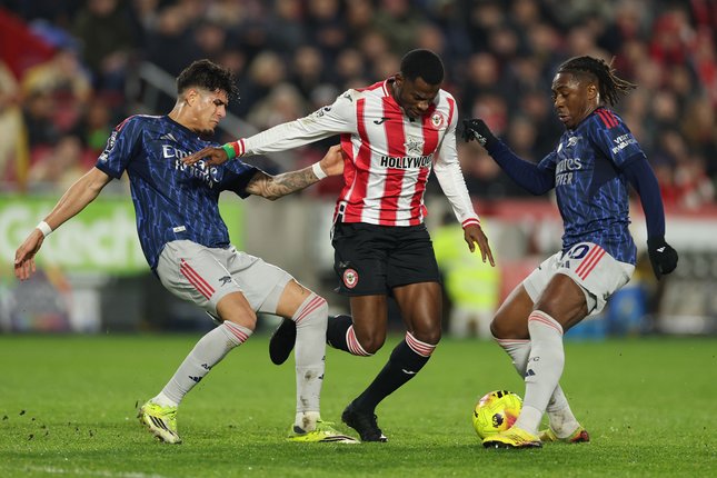 Babak Pertama Brentford vs Arsenal Babak Pertama Brentford vs Arsenal