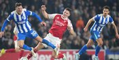 Hasil Brighton vs Arsenal: Gol Cepat Bukayo Saka Jaga The Gunners di Puncak Hasil Brighton vs Arsenal: Gol Cepat Bukayo Saka Jaga The Gunners di Puncak