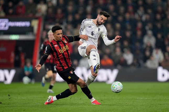 Babak Pertama Bournemouth vs Man United