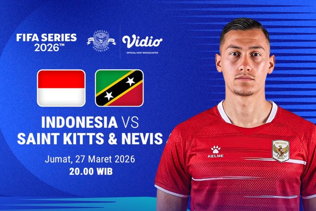 Jadwal Pertandingan dan Live Streaming Indonesia vs Saint Kitts and Nevis Jadwal Pertandingan dan Live Streaming Indonesia vs Saint Kitts and Nevis