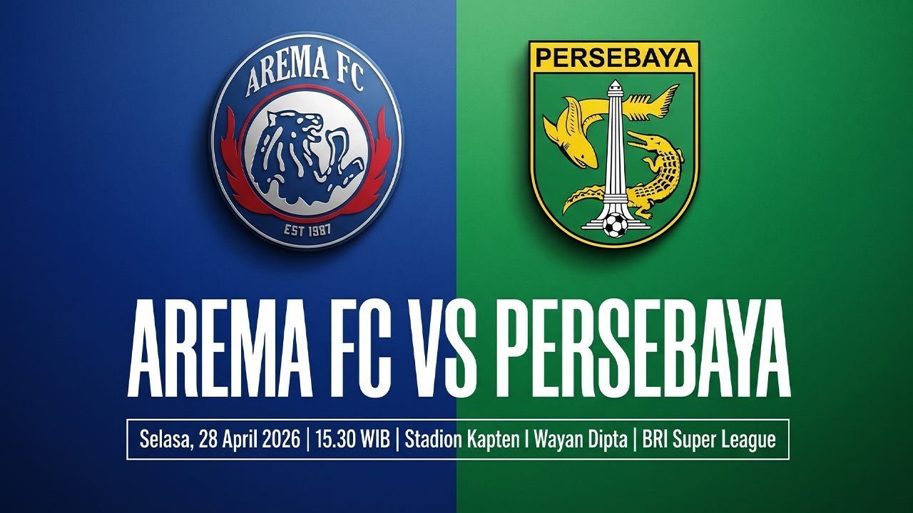 Tempat Menonton Arema FC vs Persebaya - Live Streaming BRI Super League Tempat Menonton Arema FC vs Persebaya - Live Streaming BRI Super League