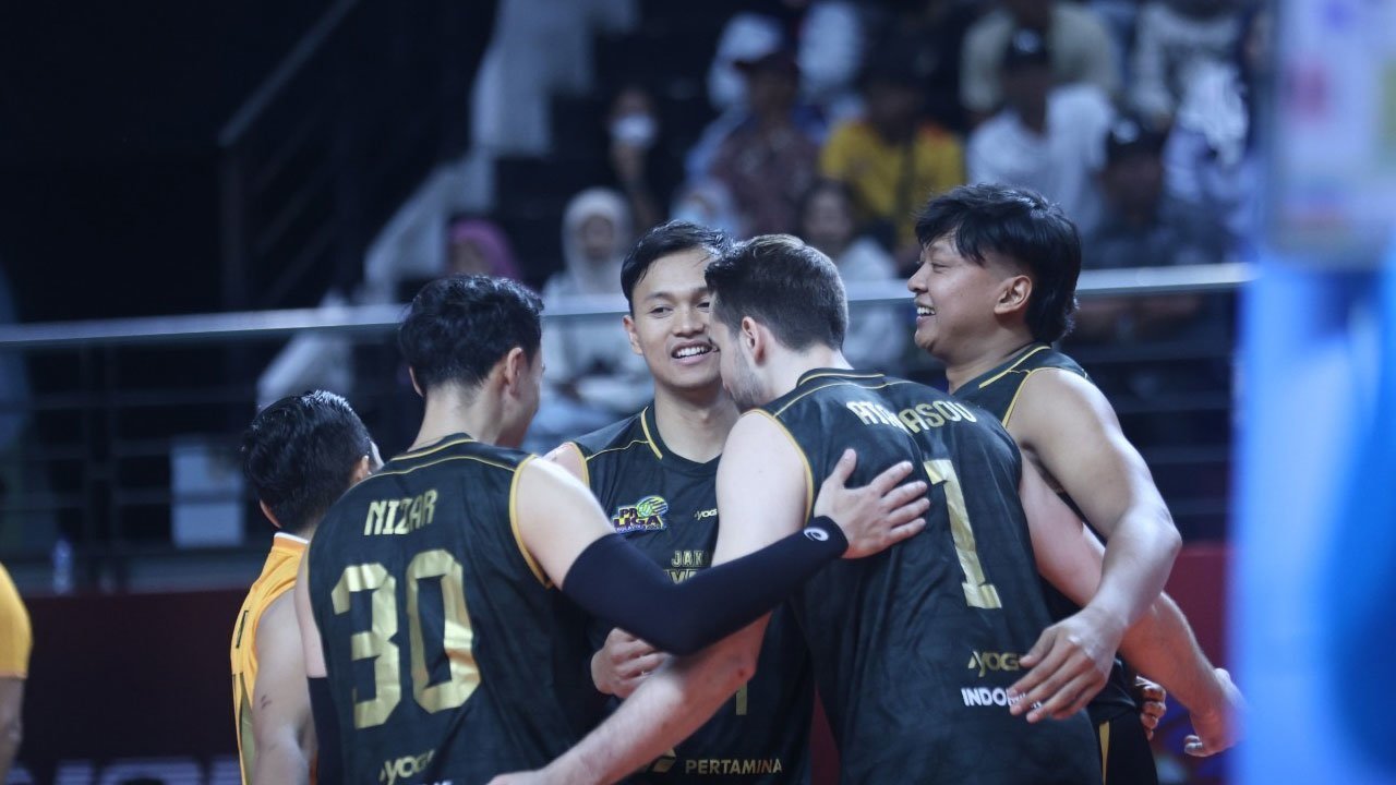 Bekuk Garuda Jaya, Jakarta Bhayangkara Presisi Selangkah Lagi Jadi Juara Putaran Pertama Final Four Pro Liga Bekuk Garuda Jaya, Jakarta Bhayangkara Presisi Selangkah Lagi Jadi Juara Putaran Pertama Final Four Pro Liga