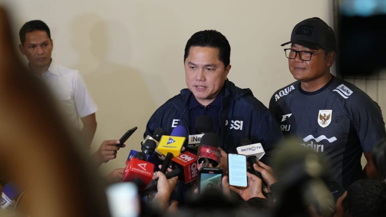 Jelang Duel Penentuan Piala AFF 2026, Erick Thohir Serukan Dukungan untuk Timnas Indonesia Jelang Duel Penentuan Piala AFF 2026, Erick Thohir Serukan Dukungan untuk Timnas Indonesia
