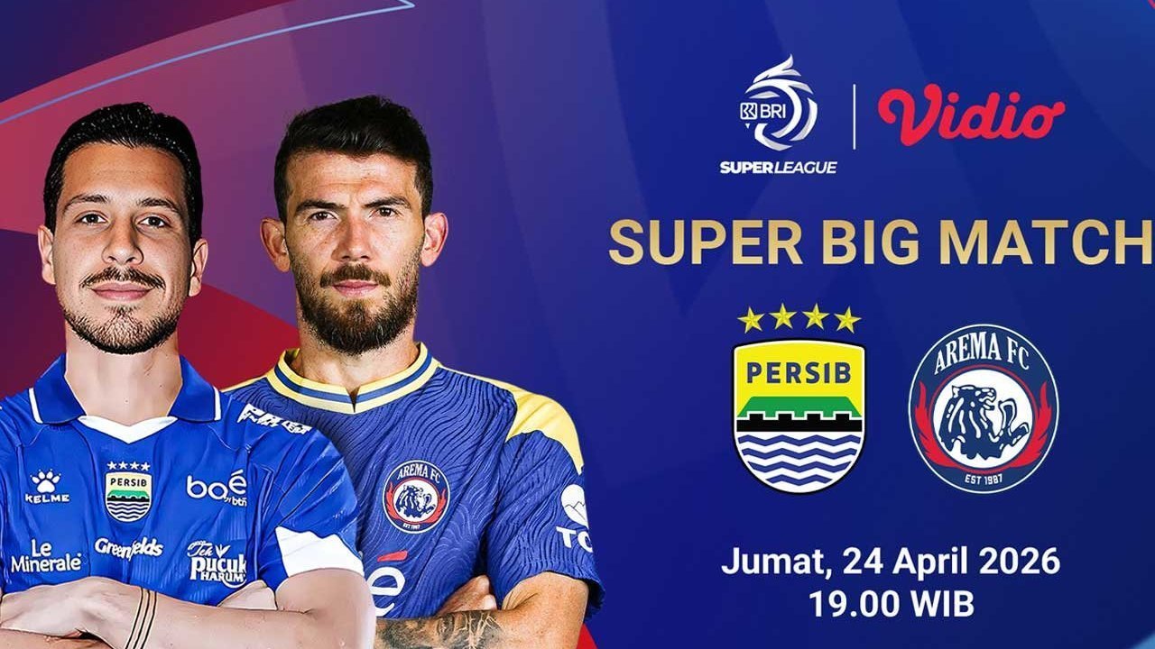 Siaran Langsung Persib vs Arema: Ujian Konsistensi Maung Bandung di Puncak Klasemen Siaran Langsung Persib vs Arema: Ujian Konsistensi Maung Bandung di Puncak Klasemen