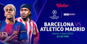 Barcelona vs Atletico Madrid: Adu Mekanik Flick vs Simeone di Champions League Barcelona vs Atletico Madrid: Adu Mekanik Flick vs Simeone di Champions League