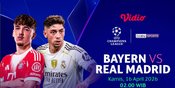 Link Streaming Bayern Munchen vs Real Madrid: Siapa yang Bakal Lolos ke Semifinal UCL? Link Streaming Bayern Munchen vs Real Madrid: Siapa yang Bakal Lolos ke Semifinal UCL?