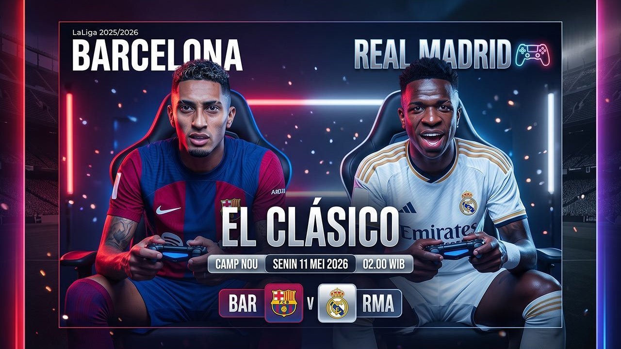 Kapan El Clasico 2026: Barcelona vs Real Madrid