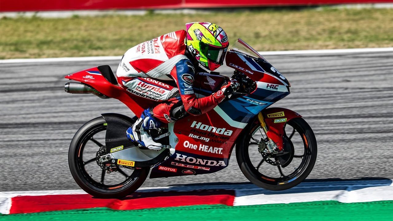Bangga Banget! Kiandra Ramadhipa Dedikasikan Kemenangan Moto3 Junior Portugal 2026 untuk Keluarga di Indonesia