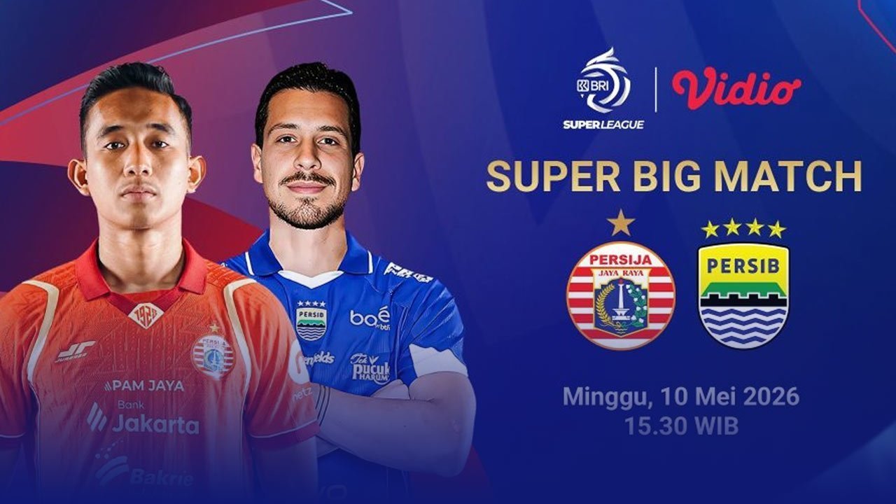 Link Live Streaming BRI Super League: Persija vs Persib