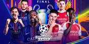 Jadwal Final Liga Champions PSG vs Arsenal, Siaran Langsung SCTV dan Live Streaming Vidio