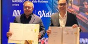 Peluncuran Paket Bundling Berlangganan Tiket MRT MAXRIDE Combo Vidio Platinum antara MRT Jakarta dan Vidio