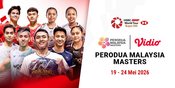 Tempat Menonton dan Jadwal BWF Perodua Malaysia Masters 2026 Pekan Ini!