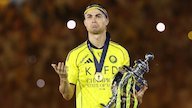 Cetak 100 Gol di Tiga Liga Berbeda, Rekor Cristiano Ronaldo Pecah Saat Al Nassr Juara Cetak 100 Gol di Tiga Liga Berbeda, Rekor Cristiano Ronaldo Pecah Saat Al Nassr Juara