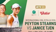 Siaran Langsung WTA Internazionali BNL d'Italia: Janice Tjen vs Peyton Tears di Vidio