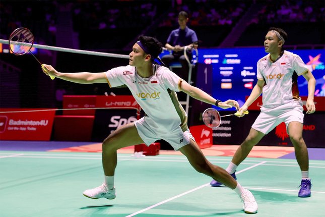 Bangkit dari Tekanan, Fajar/Fikri Tuntaskan Comeback Dramatis