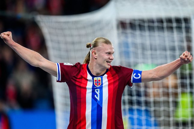 Bintang Timnas Norwegia: Erling Haaland Bintang Timnas Norwegia: Erling Haaland