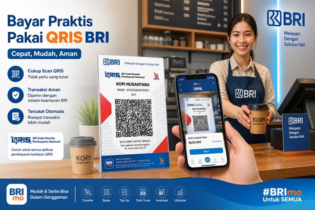 QRIS BRI: Mempercepat Transaksi, Memudahkan UMKM QRIS BRI: Mempercepat Transaksi, Memudahkan UMKM