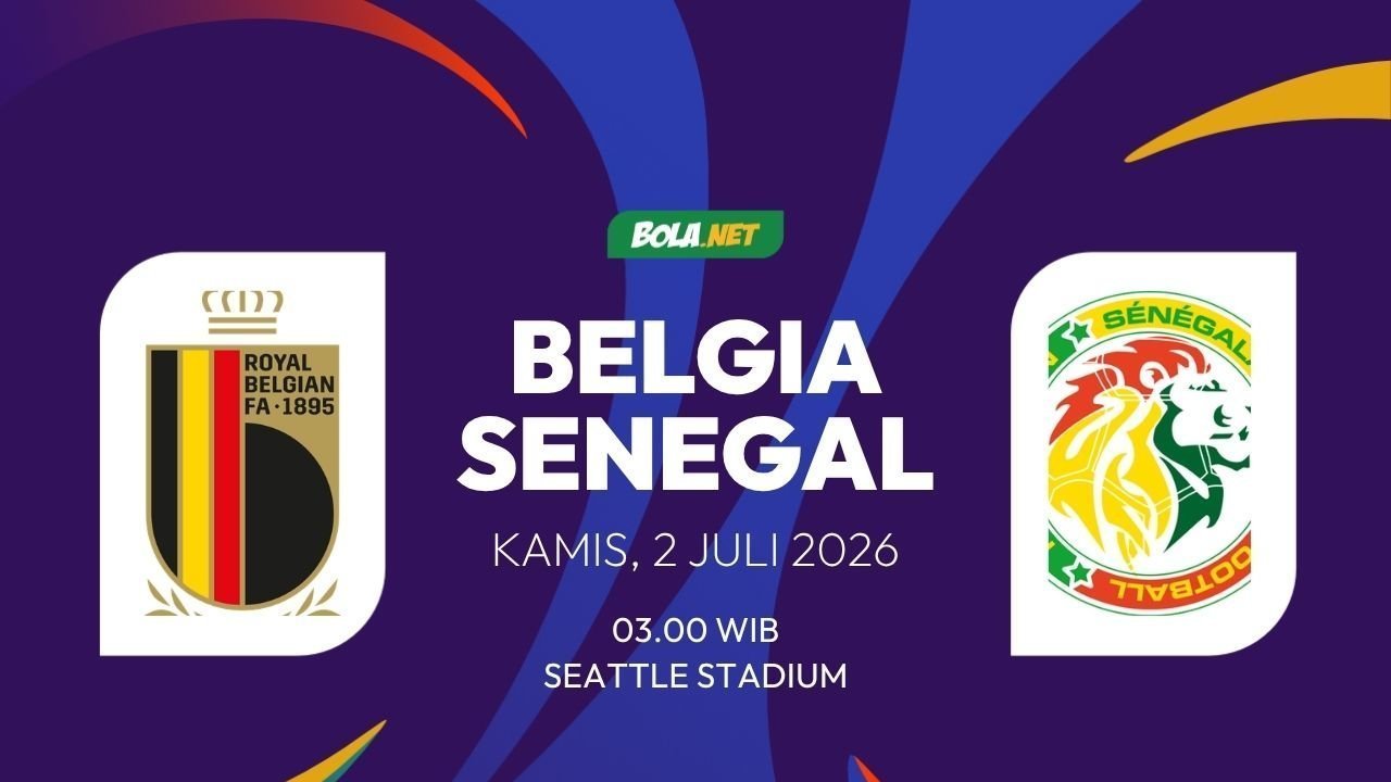 Prediksi Piala Dunia 2026: Belgia vs Senegal, 2 Juli 2026 Prediksi Piala Dunia 2026: Belgia vs Senegal, 2 Juli 2026