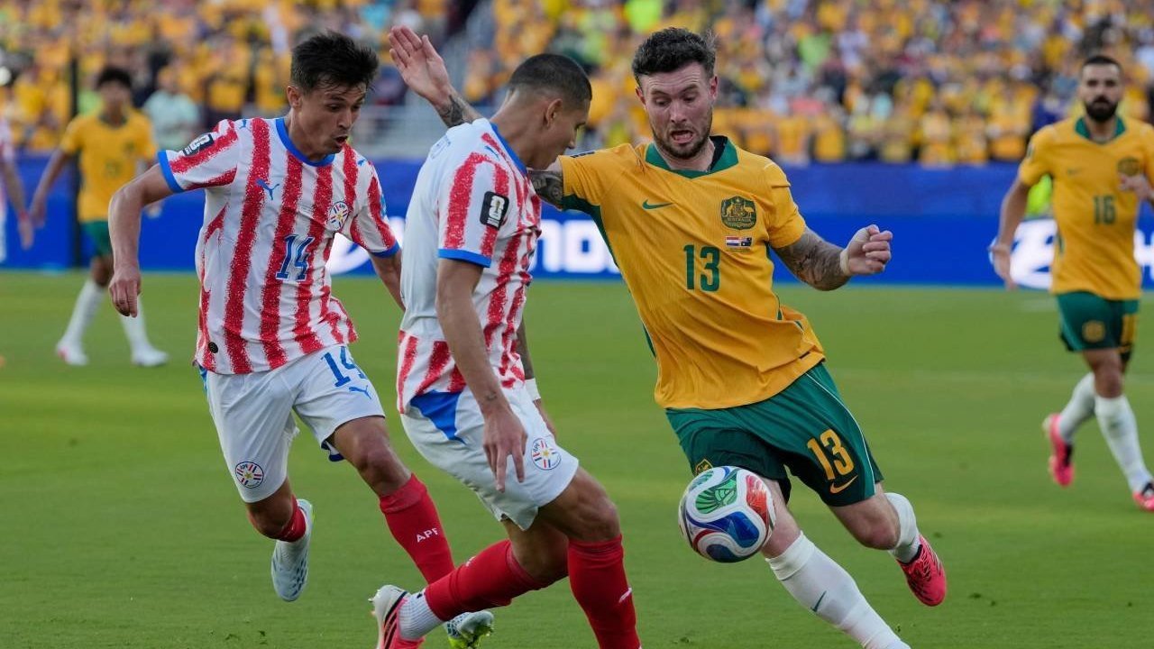 Man of the Match Paraguay vs Australia: Aiden O'Neill Man of the Match Paraguay vs Australia: Aiden O'Neill